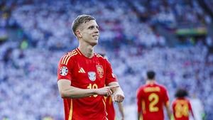 Dani Olmo, el caro consuelo del Barça tras las calabazas de Nico Williams
