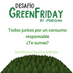 Bankia se suma al primer ‘Desafío #Greenfriday’ para favorecer la compra de productos responsables con el medio ambiente