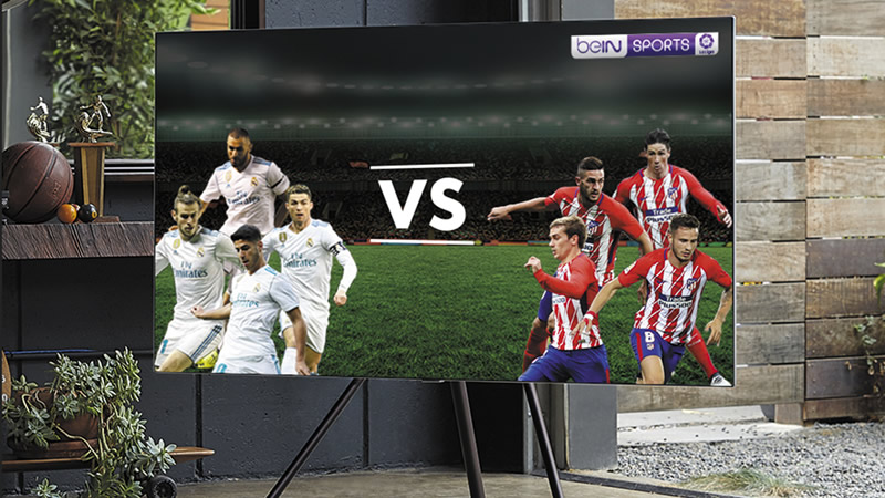 El derbi entre el Real Madrid y el Atlético será el primero ofrecido en calidad 4K