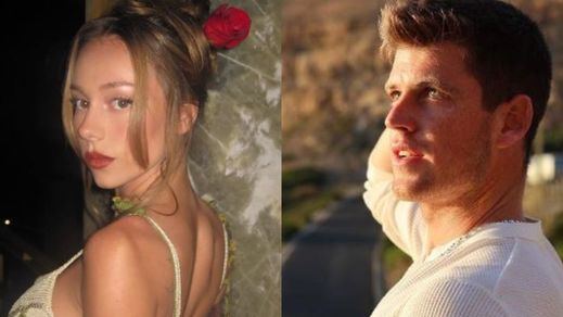 Ester Expósito y Miguel Bernardeau