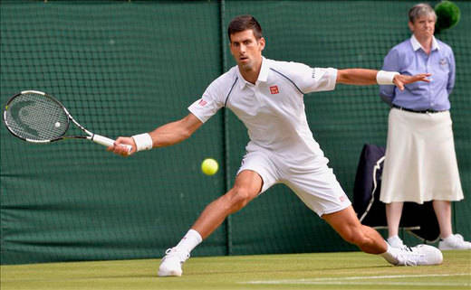 Djokovic barre a Cilic y avanza a semifinales de Wimbledon