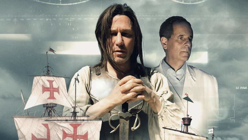 Cartel promocional del documental sobre le origen de Cristóbal Colón