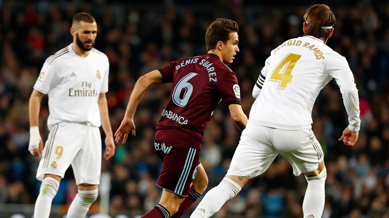 El Madrid deja escapar una victoria en el 85' tras remontar al Celta (2-2)