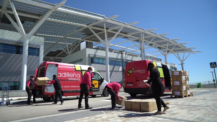 Iberdrola dona 8.000 mantas a hospitales de campaña y residencias de ancianos