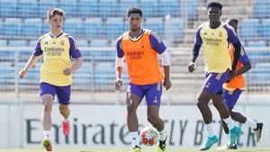 El Real Madrid prepara el partido frente al Manchester City
