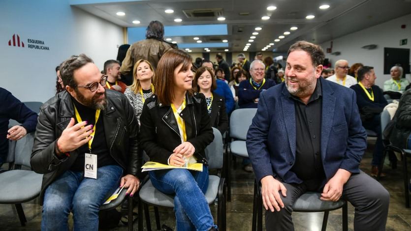 El presidente de Esquerra Republicana, Oriol Junqueras