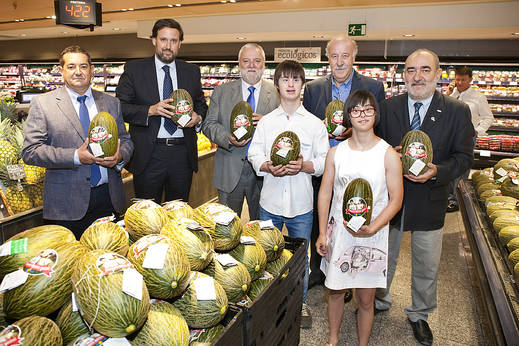 El Corte Inglés recauda 5.000 euros para Down España gracias al 'melón solidario'