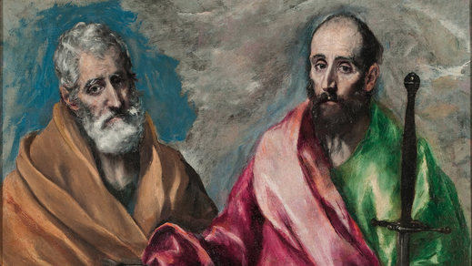 Cuadro de San Pedro y San Pablo de El Greco