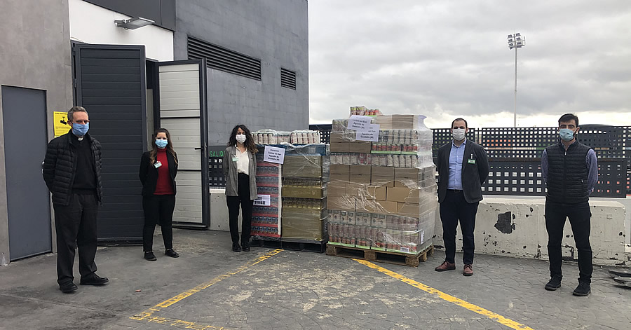 Mercadona dona 3.000 kilos de productos de primera necesidad a Cáritas de San Agustín del Guadalix y Galapagar