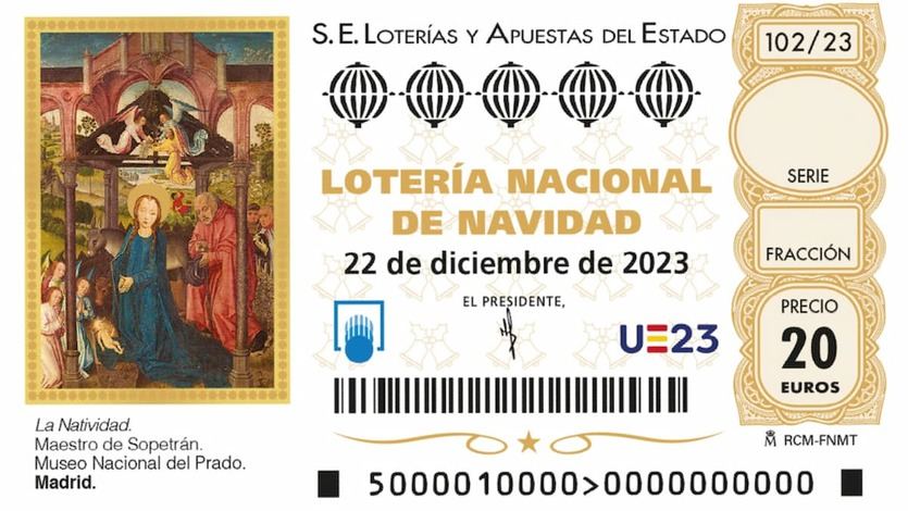 Lotería Navidad 2023