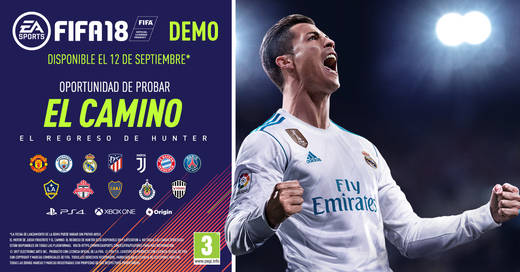 La demo de FIFA 18 ya está disponible para PS4, Xbox One y PC