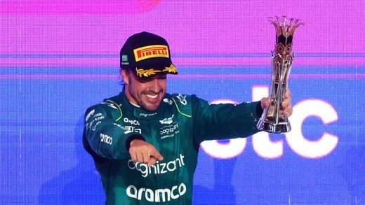 Fernando Alonso logra otro podio