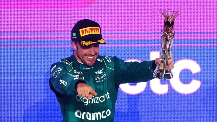 Fernando Alonso logra otro podio