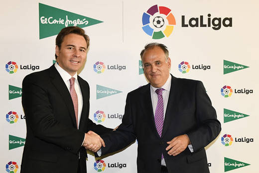 El Corte Inglés se convierte en patrocinador oficial de LaLiga