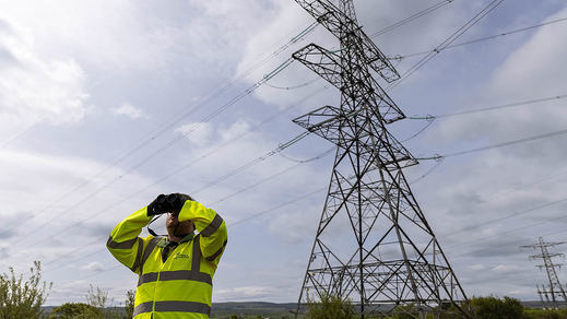 Redes eléctricas de Iberdrola en Reino Unido