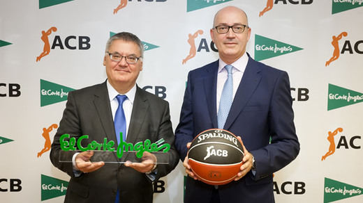 El Corte Inglés, Patrocinador Oficial de las competiciones ACB