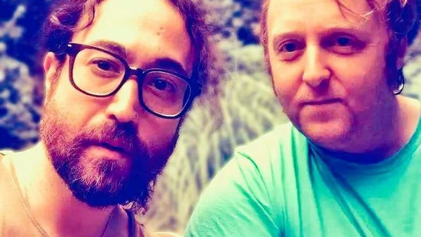 James McCartney y Sean Lennon