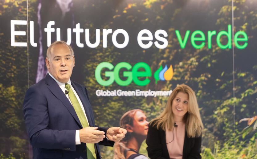 La directora de Talento Global de Iberdrola, Estrella Martín,  y el CEO de Iberdrola España, Mario Ruiz Tagle