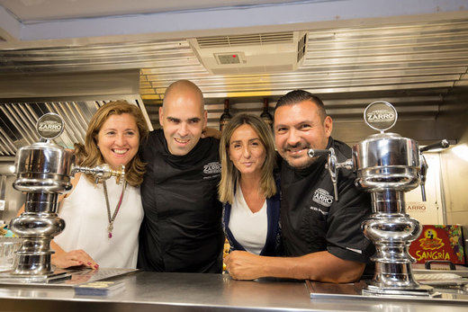 Milagros Tolón pide ayuda a los finalistas de 'Cocineros al Volante' para lograr que Toledo sea Capital de la Gastronomía