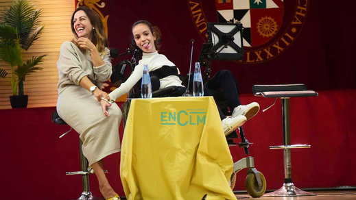 Gema Canales, persona con parálisis cerebral