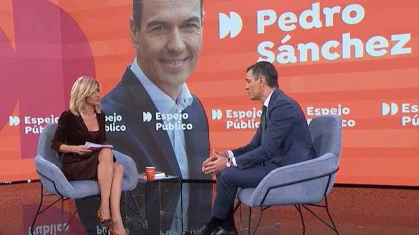 Susanna Griso entrevista a Pedro Sánchez en Antena 3