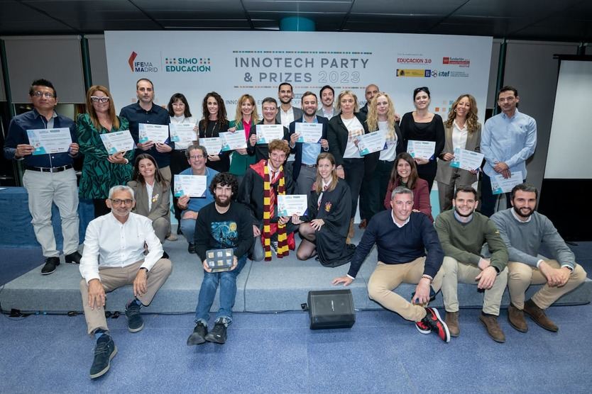 SIMO EDUCACIÓN 2023 entrega los XI Premios a la Innovación Educativa y Experiencias Docentes Innovadoras en la gala INNOTECH EDU PARTY & PRIZES