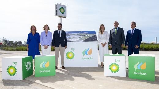 Iberdrola y BP anuncian la decisión final de inversión para la mayor planta de hidrógeno verde de España 