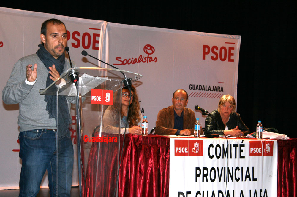 Pablo Bellido encabezará la candidatura al Congreso del PSOE por Guadalajara