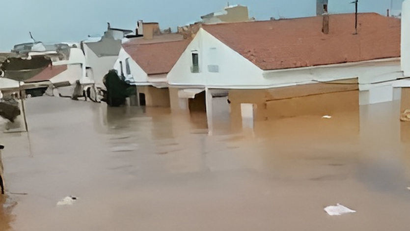 Inundaciones en Valencia por la DANA