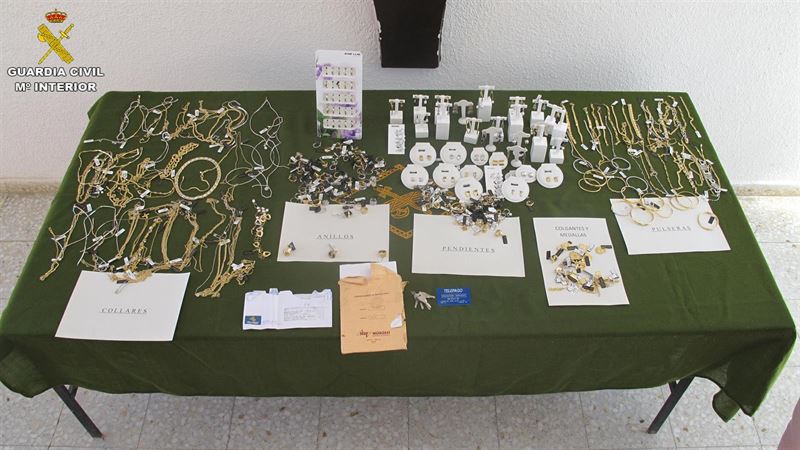 Detenidos tras robar 150.000 euros en joyas en Cuenca