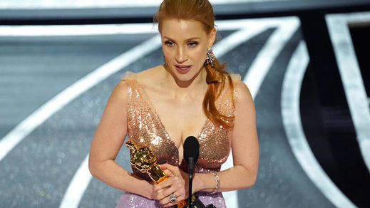 Jessica Chastain ha ganado el Oscar a mejor actriz