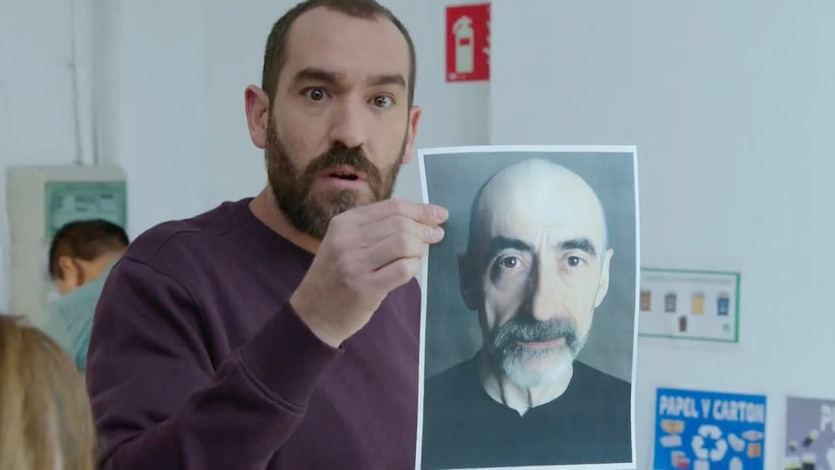 Jorge Ponce durante el documental