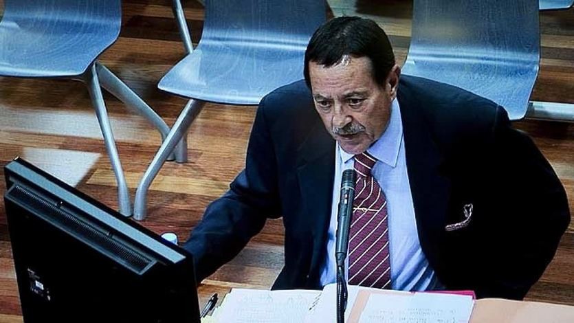 Julián Muñoz, durante un juicio