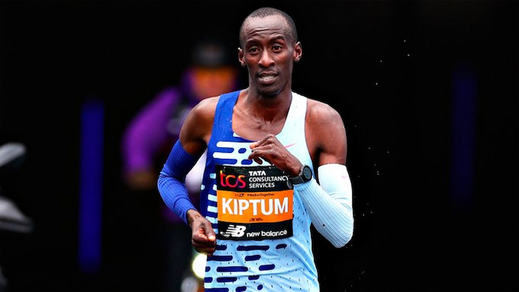 El keniata Kelvin Kiptum bate el récord del mundo en maratón