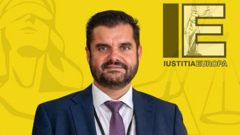 Luis María Pardo, presidente del movimiento ciudadanos Iustitia Europa