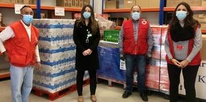 Mercadona dona más de 6,5 toneladas de alimentos de primera necesidad a Cruz Roja de Leganés