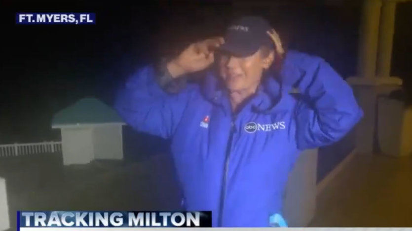 Así golpea el huracán 'Milton'