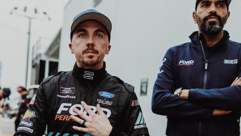 Frankie Muniz, actor de 'Malcolm in the middle' en un circuito de carreras