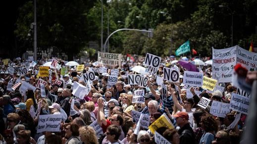 Manifestación Sanidad Pública Madrid