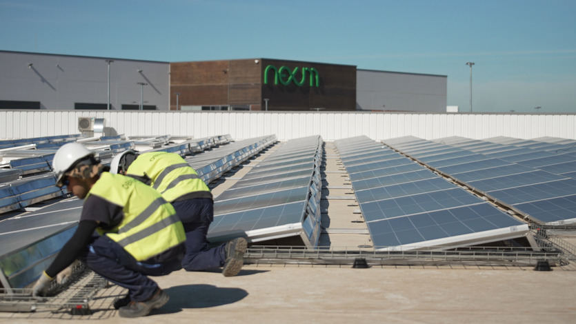 Instalación en el parque comercial Nexum Retail Park, Fuenlabrada (Madrid)