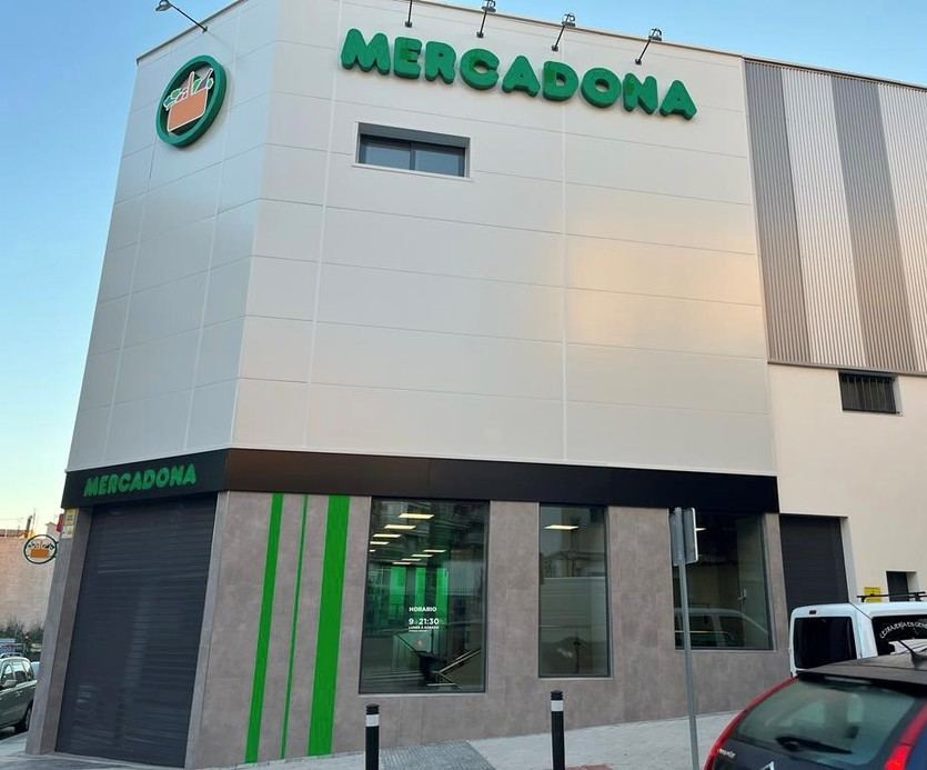 Nuevo Mercadona en la calle Zaida 95 de Madrid