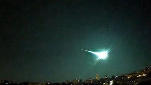 España y Portugal, testigos de un meteorito azul verdoso que cruzó la península