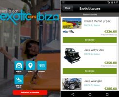 Exoticibizacars lanza una nueva App para el alquiler de coches en Ibiza