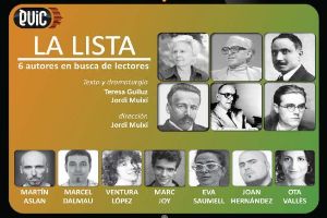 'La Llista: 6 autors busquen lectors' en la Universitat de Barcelona