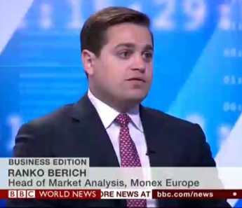 Ranko Berich 'El impago griego amenaza los rendimientos de la eurozona'