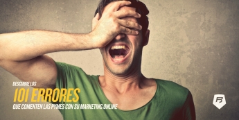 Los 101 errores más grandes de Marketing Online por Rebeldes Online