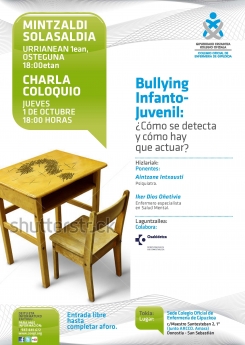 Conferencia sobre Bullying Infanto-Juvenil organizada por el Colegio de Enfermería de Gipuzkoa
