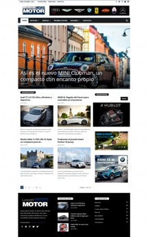 Luxury News lanza su web dedicada al mundo del motor