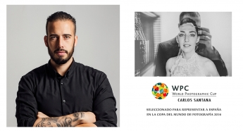 El fotógrafo madrileño Carlos Santana, representante español en la Copa del Mundo de Fotografía WPC 2016
