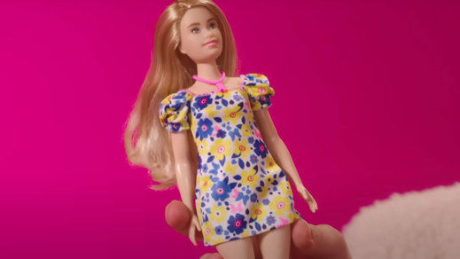 Muñeca Barbie con síndrome de Down